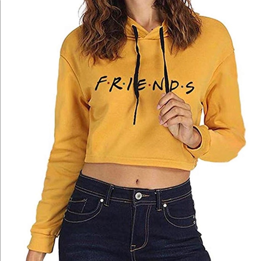 New Boutique Cropped Hoodie